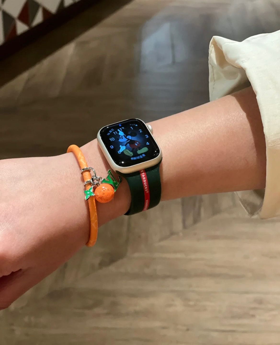 18K Louis Vuitton Hang It Fruits Orange Bracelet