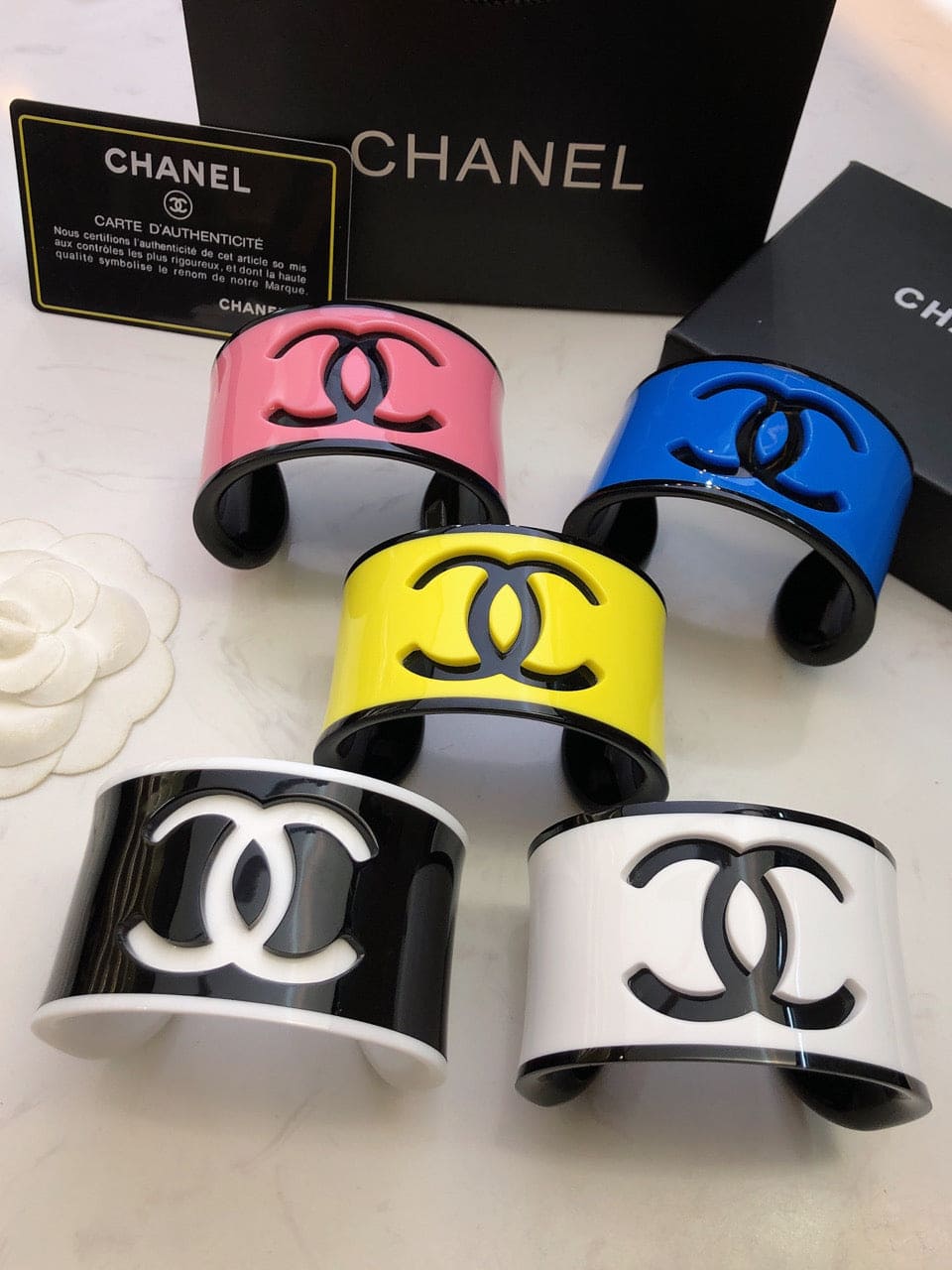 Chanel Yellow  Bracelet