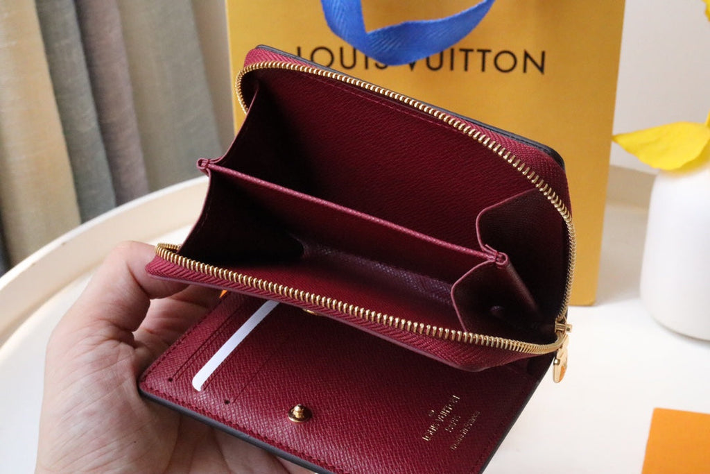 LOUIS VUITTON LV 25S LOU WALLET 11 IN FUCHSIA PINK MONOGRAM COATED CALFSKIN