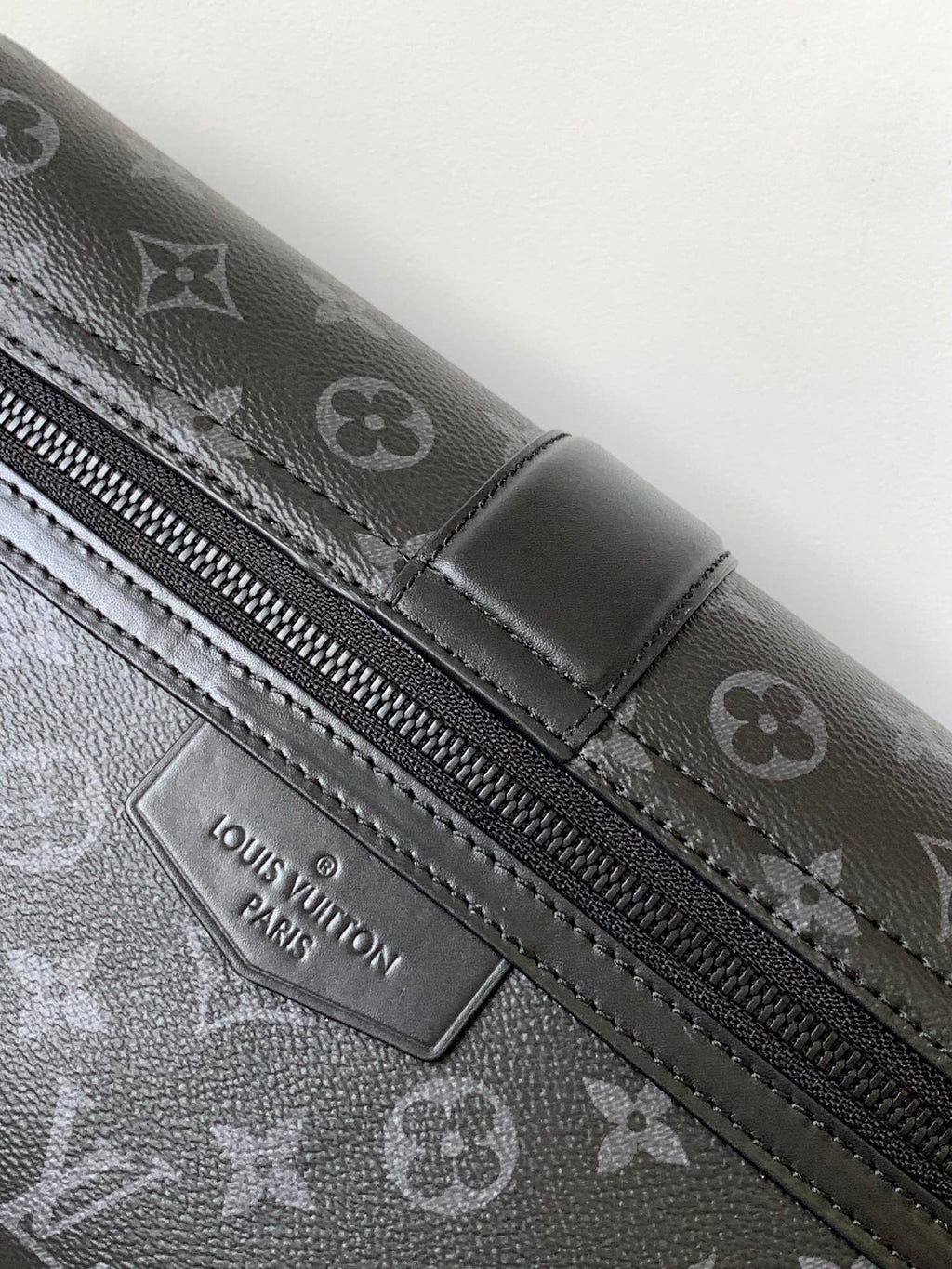 LOUIS VUITTON S-CAPE MESSENGER BAG 28 IN BLACK MONOGRAM ECLIPSE CANVAS