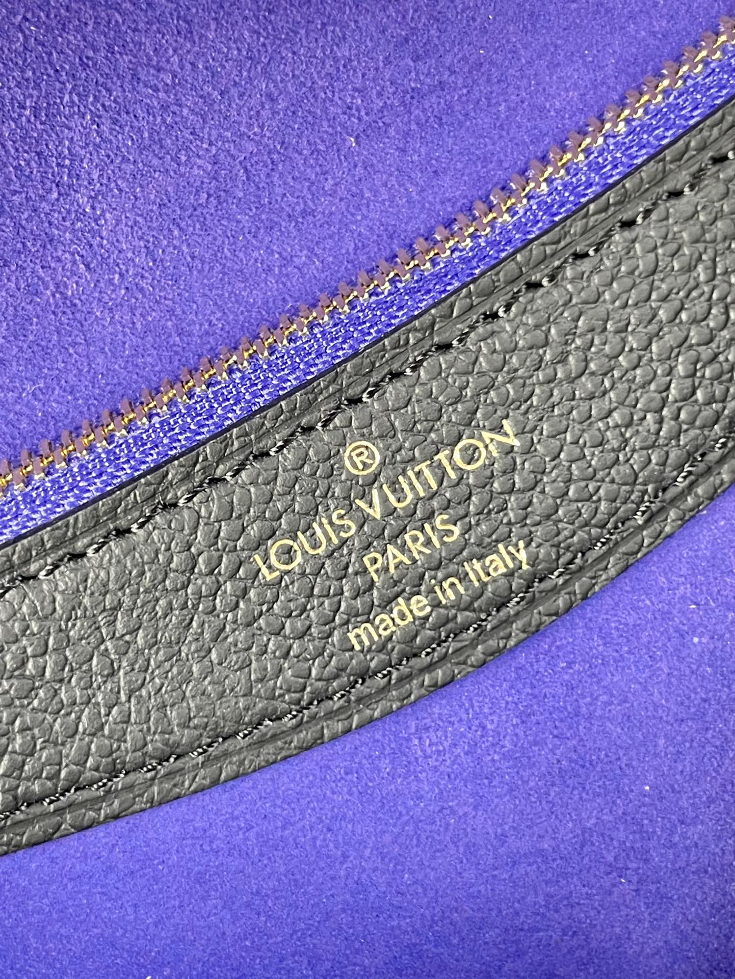 LOUIS VUITTON DIANE 23 IN BLACK MONOGRAM EMPREINTE LEATHER