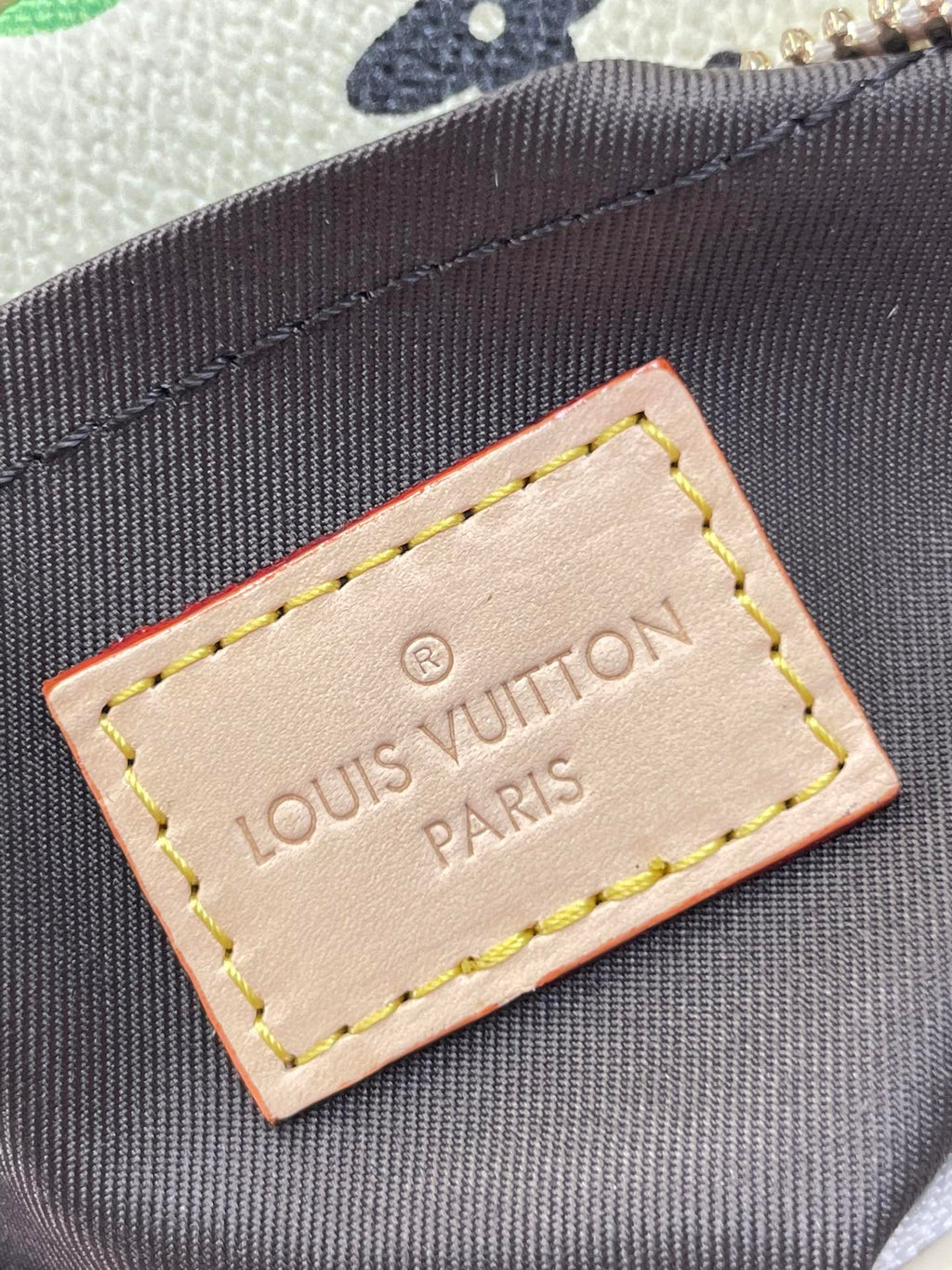 LOUIS VUITTON MINI SOFT TRUNK 18 IN VANILLA MONOGRAM CRAGGY CANVAS GOLD CHAIN