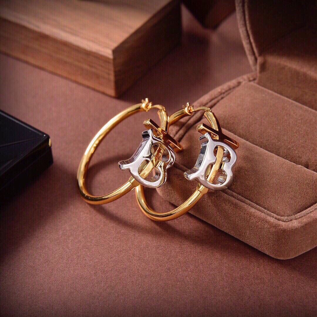 18K Balenciaga Earrings