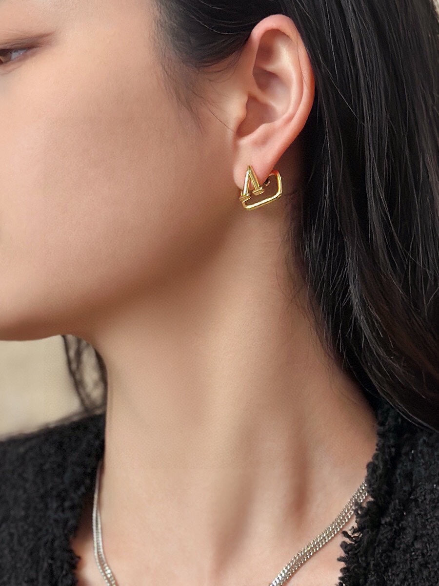 18K Valentino Earrings