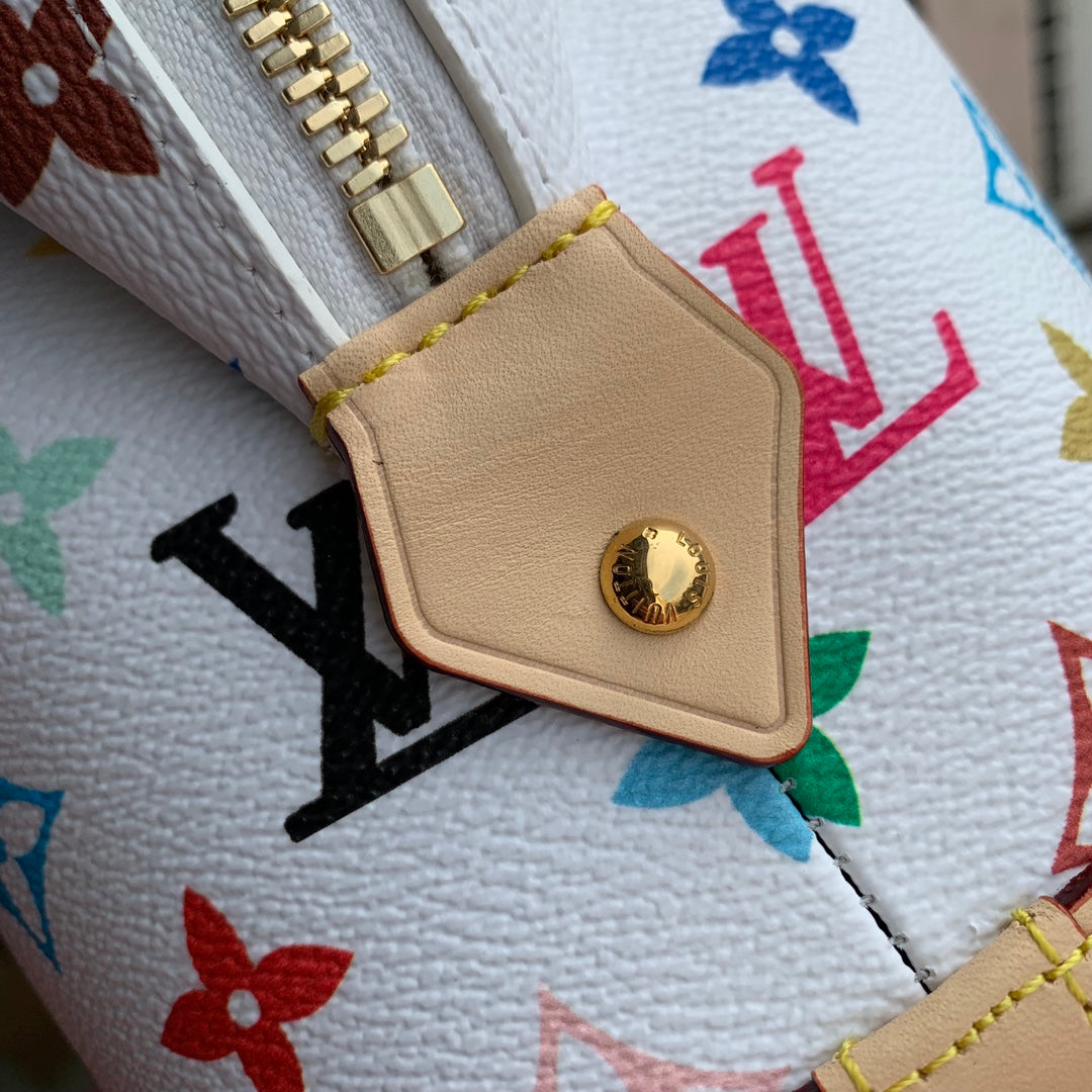 LOUIS VUITTON COSMETIC POUCH GM 27 IN MULTICOLOR MONOGRAM CANVAS