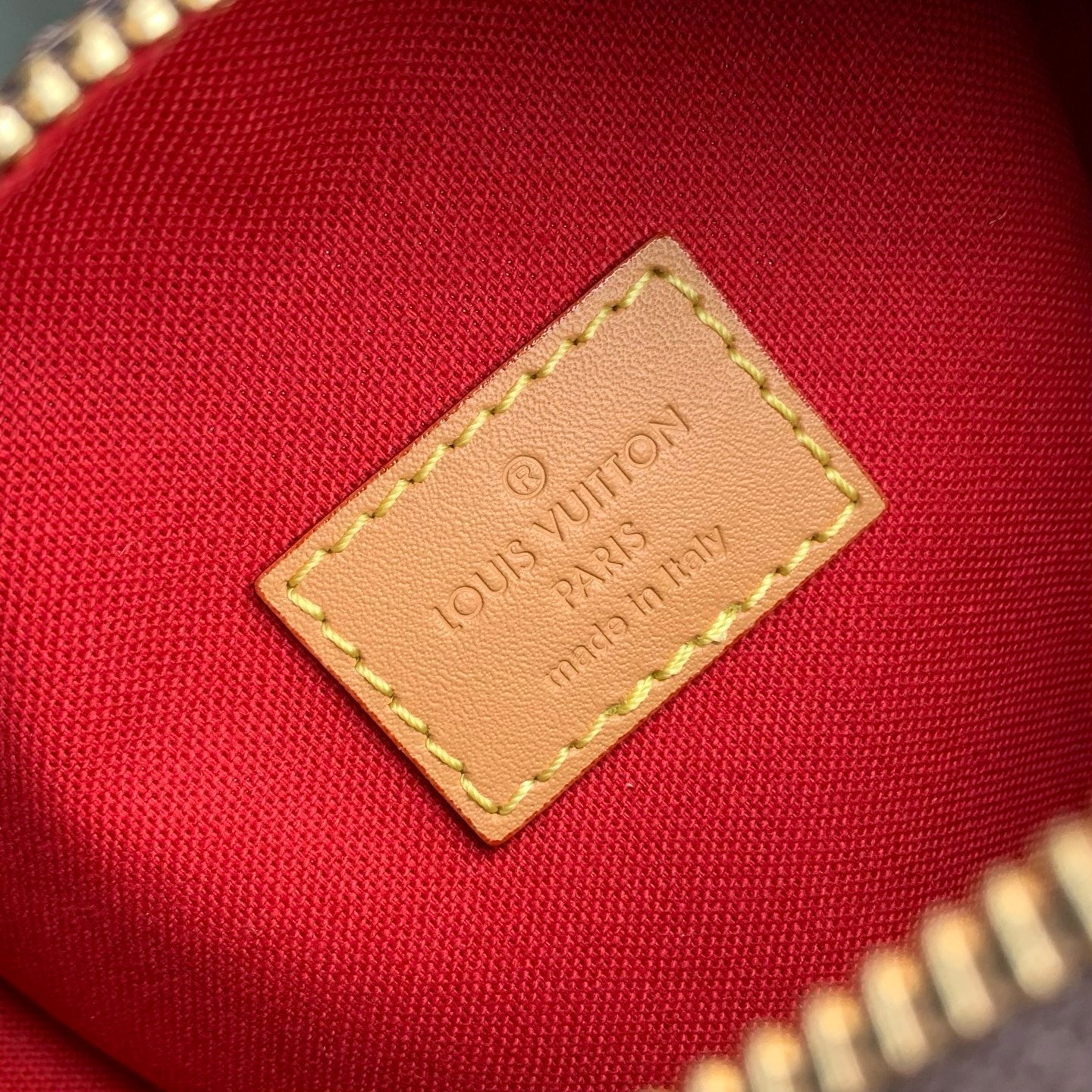 LOUIS VUITTON NANO SPEEDY DATING 18 IN BROWN COATED CANVAS GOLD HARDWARE