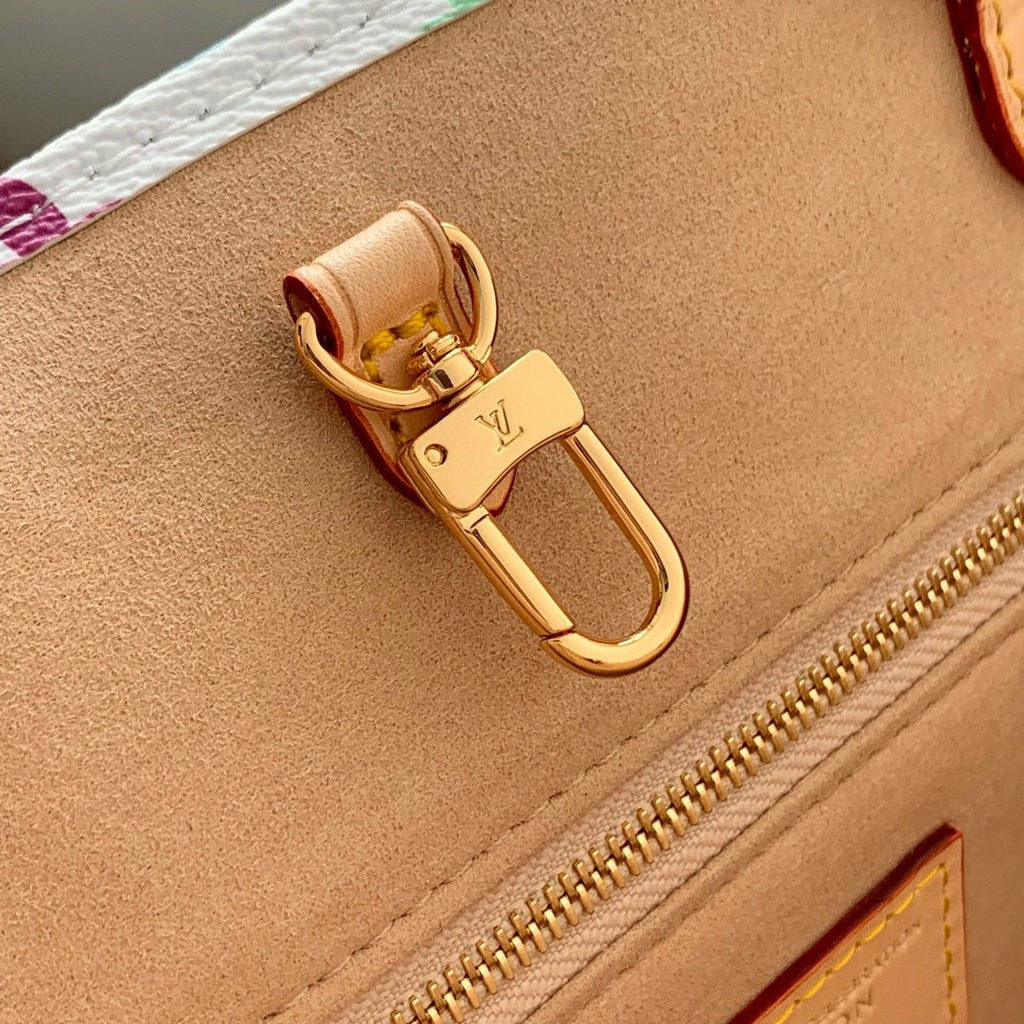 LOUIS VUITTON ONTHEGO MM BAG 35 IN MULTICOLOR MONOGRAM CANVAS