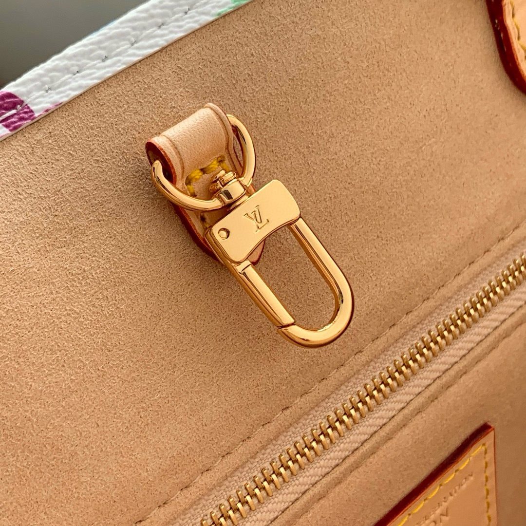 LOUIS VUITTON ONTHEGO MM BAG 35 IN MULTICOLOR MONOGRAM CANVAS