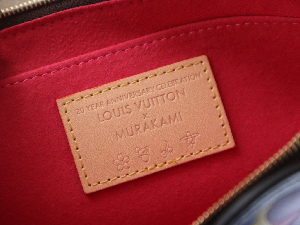 LOUIS VUITTON PANDA POCHETTE BAG 22 IN BROWN MONOGRAM COATED CANVAS