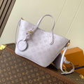 LOUIS VUITTON LV 25S BLOSSOM BAG 20 IN MISTY PURPLE CALFSKIN GOLD HARDWARE